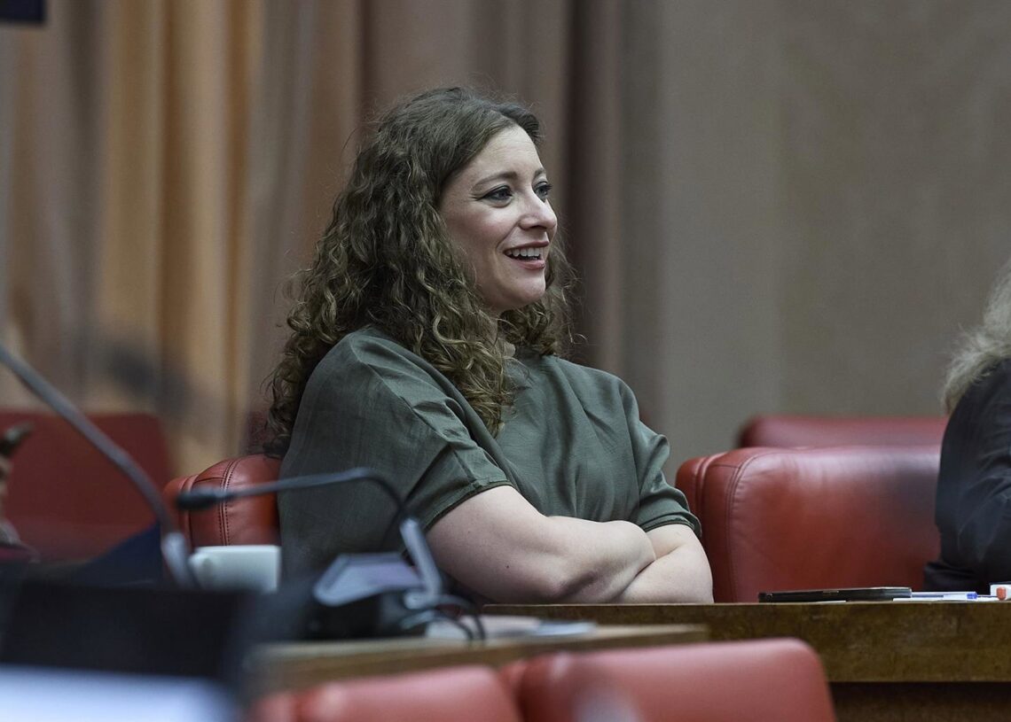 La portavoz del PP en el Congreso, Ester Muñoz.Jesús Hellín - Europa Press