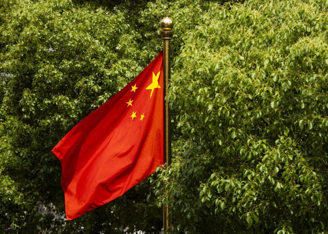 Archivo - Imagen de archivo de una bandera de China. JULIEN DELFOSSE / DPPI Media / AFP7 / Europa Press