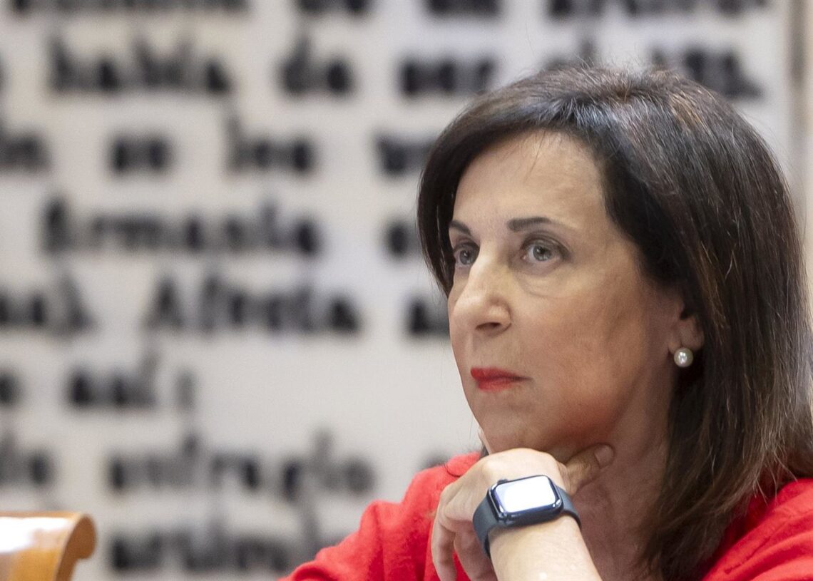 La ministra de Defensa, Margarita Robles, comparece ante la Comisión de Defensa, en el Senado, a 26 de agosto de 2025, en Madrid (España). Alberto Ortega - Europa Press