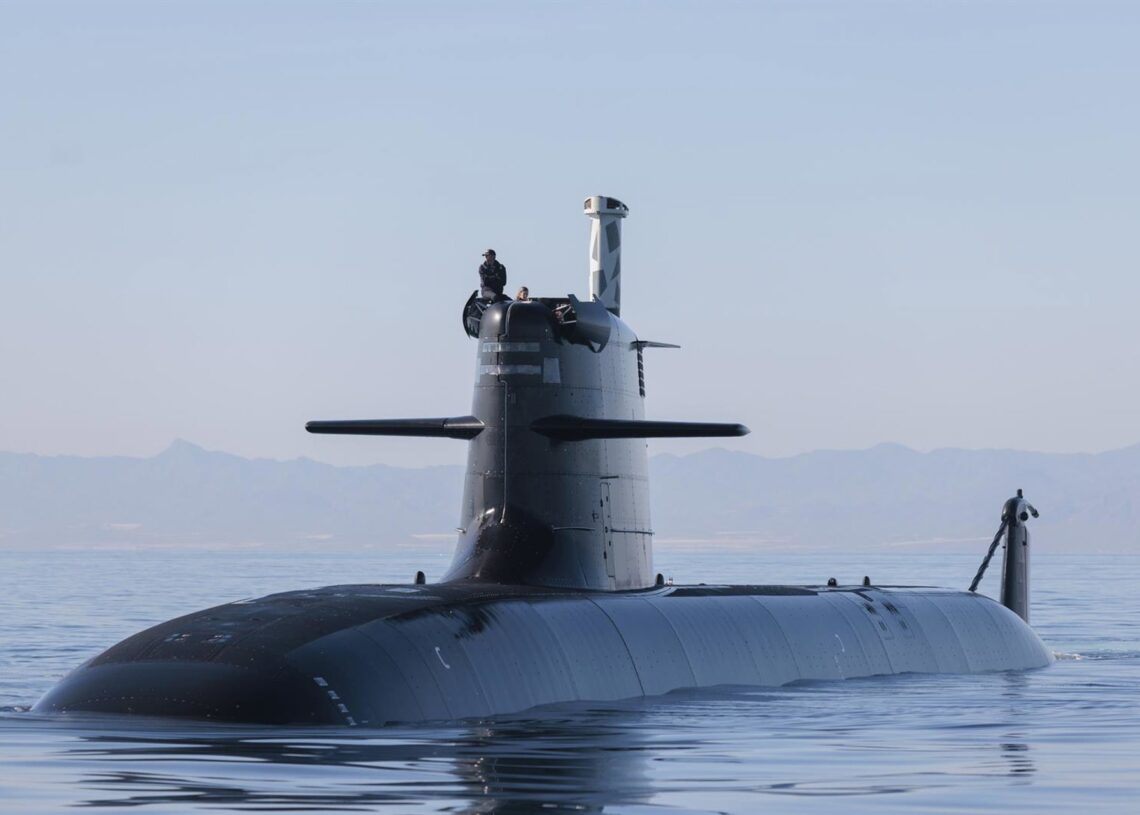 Archivo - Vista del submarino Isaac Peral (S-81), a 17 de noviembre de 2023, en Navantia, Cartagena, Murcia (España).Martín C. - Europa Press - Archivo