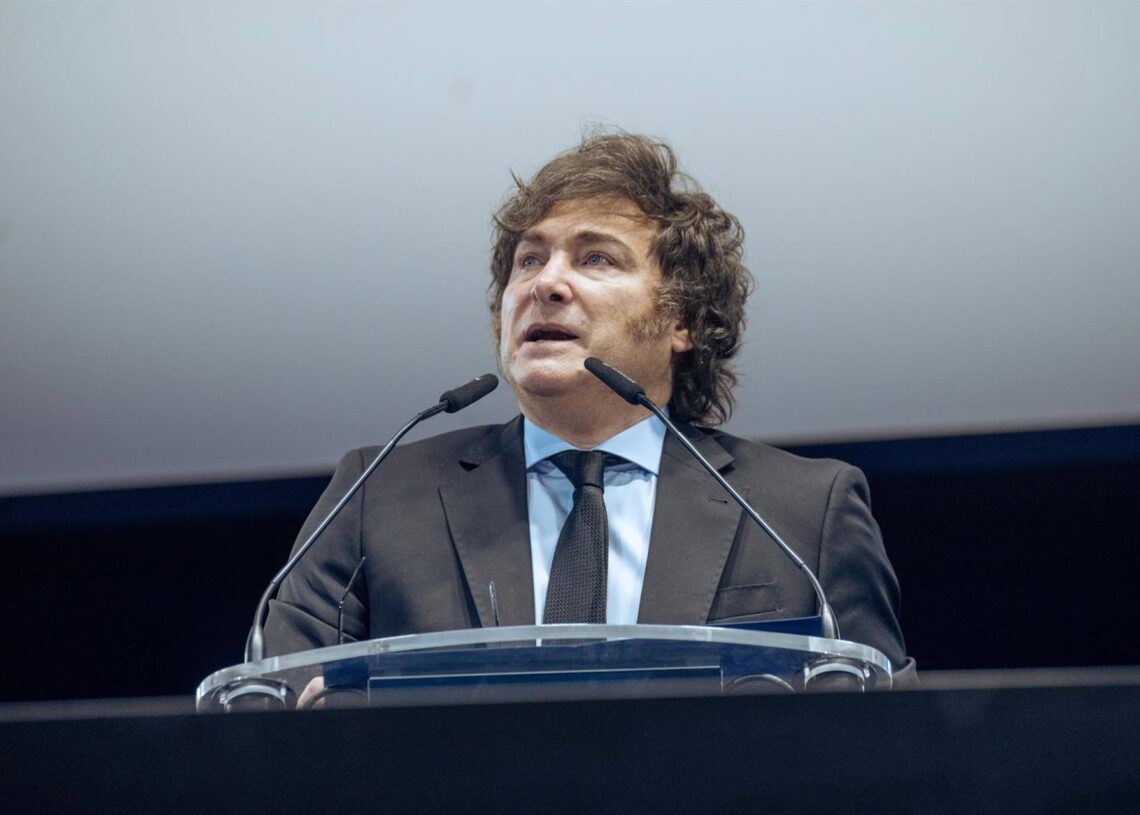 Archivo - El presidente de Argentina, Javier MileiGabriel Luengas - Europa Press - Archivo