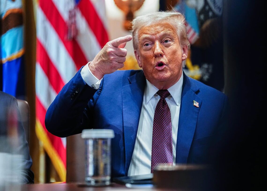 El presidente de EEUU, Donald  Trump Europa Press/Contacto/Aaron Schwartz - Pool via CN