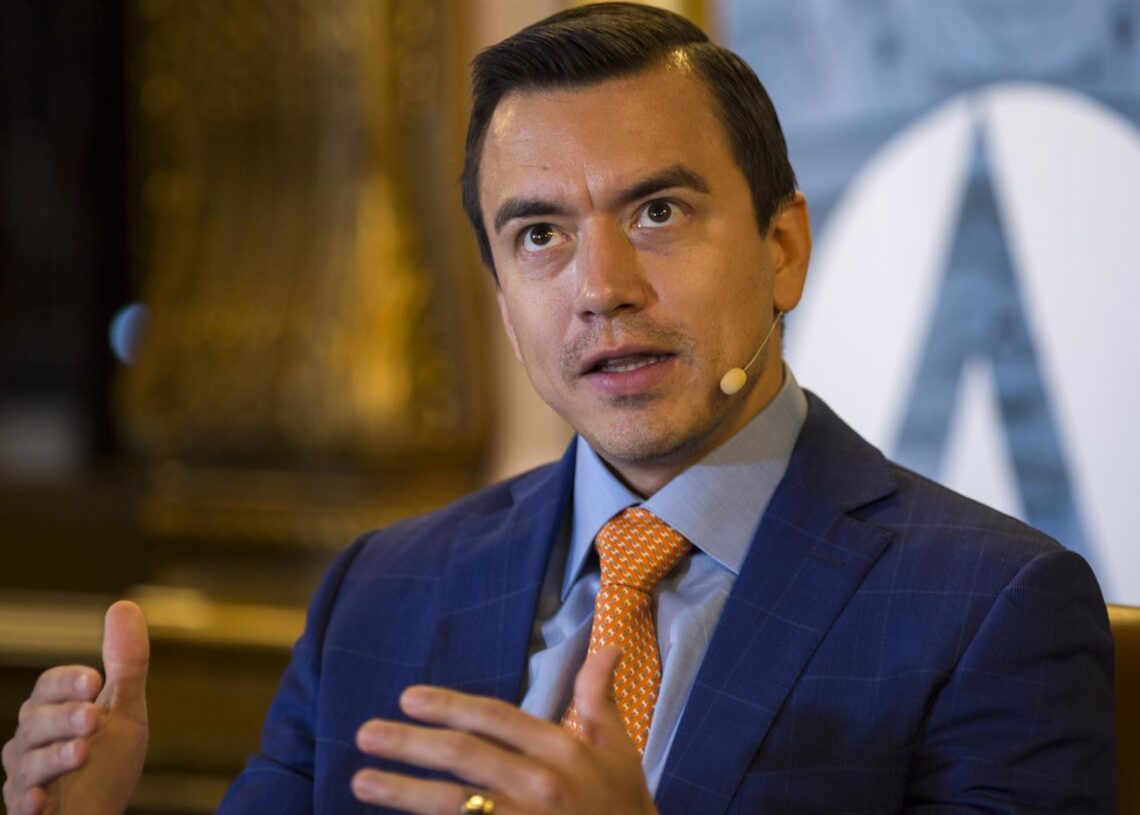 Archivo - El presidente de Ecuador, Daniel NoboaEuropa Press/Contacto/Luis Soto - Archivo