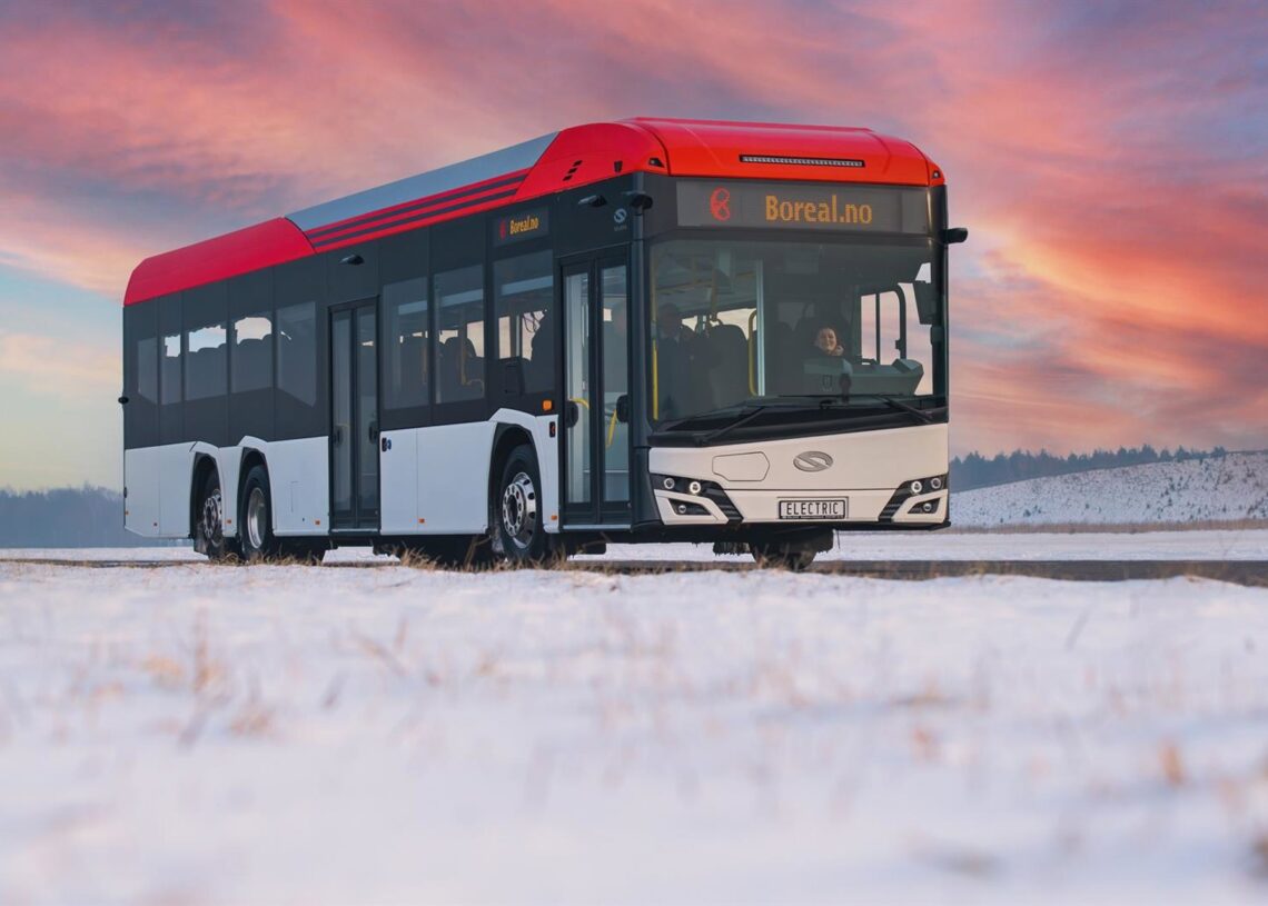 Autobus eléctrico fabricado por Solaris para EscandinaviaCAF-SOLARIS