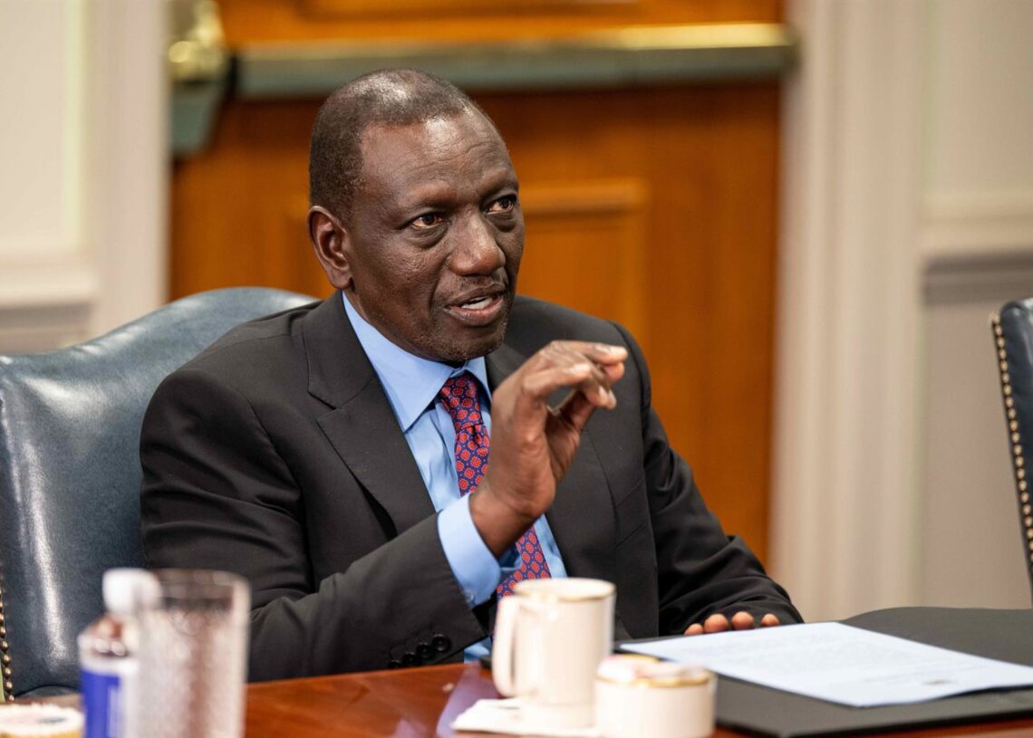 Archivo - El presidente de Kenia, William Ruto, durante una reunión en Estados Unidos en mayo de 2024 (archivo)Europa Press/Contacto/Tsgt. Jack Sanders/Dod