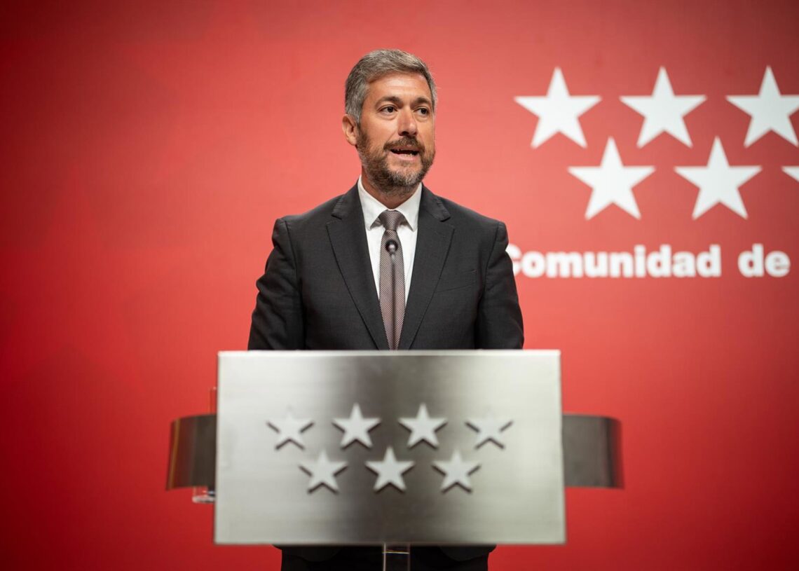 El consejero de Presidencia, Justicia y Administración Local, y portavoz del Gobierno autonómico, Miguel Ángel García MartínAlejandro Martínez Vélez - Europa Press