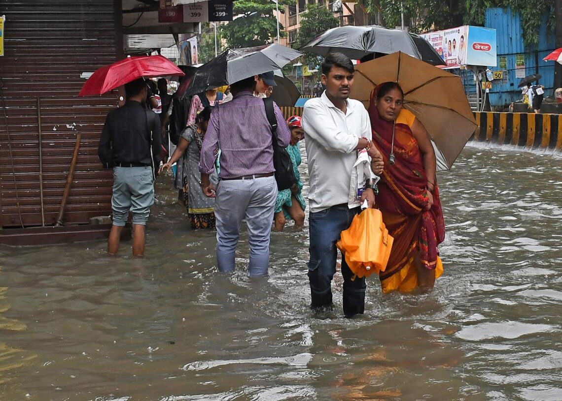 Imagen de archivo de las lluvias torrenciales en India.Europa Press/Contacto/Ashish Vaishnav