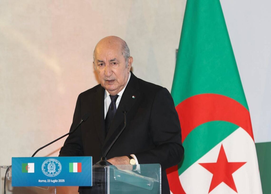 Archivo - Abdelmayid Tebune, presidente de ArgeliaEuropa Press/Contacto/Algerian Presidency Office