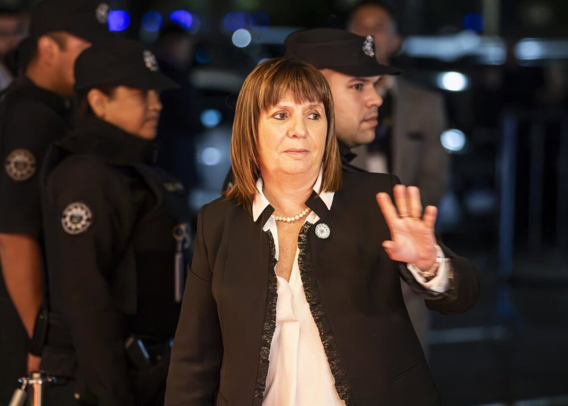 Archivo - La ministra de Seguridad de Argentina, Patricia BullrichEuropa Press/Contacto/Rosana Alvarez Mullner