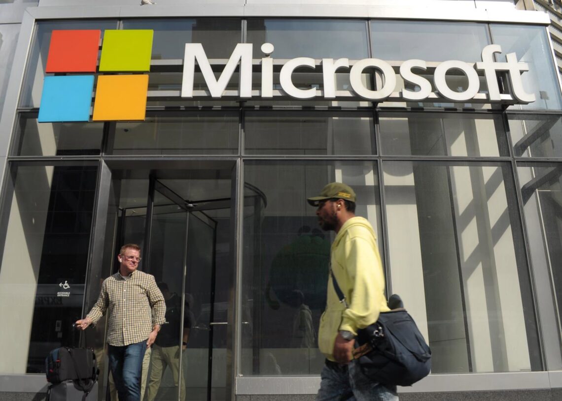 Archivo - Imagen de archivo de una oficina de Microsoft en EEUU.Europa Press/Contacto/Jimin Kim - Archivo