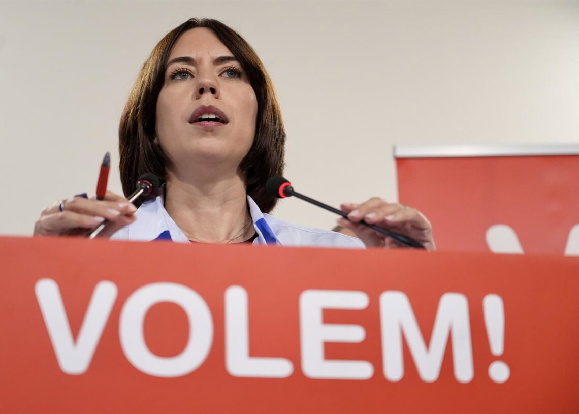 La secretaria general del PSPV-PSOE, Diana MorantEduardo Manzana - Europa Press