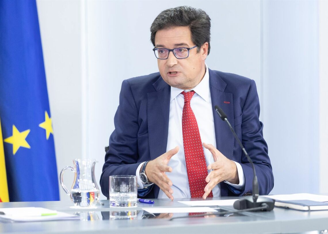 El ministro de Transformación Digital y Función Pública, Óscar López, durante una rueda de prensa tras el Consejo de Ministros, a 29 de julio de 2025, en Madrid (España). Eduardo Parra - Europa Press