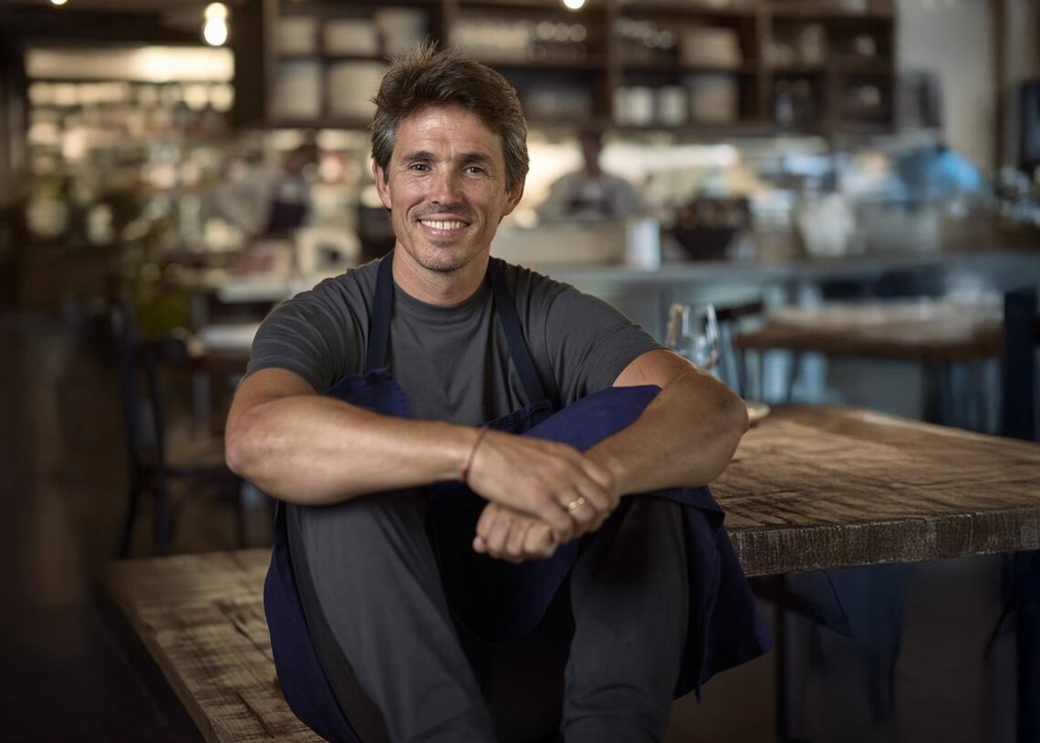 Nino Redruello, socio, cuarta generación y cocinero de Familia La Ancha, en Fismuler de LisboaFAMILIA LA ANCHA