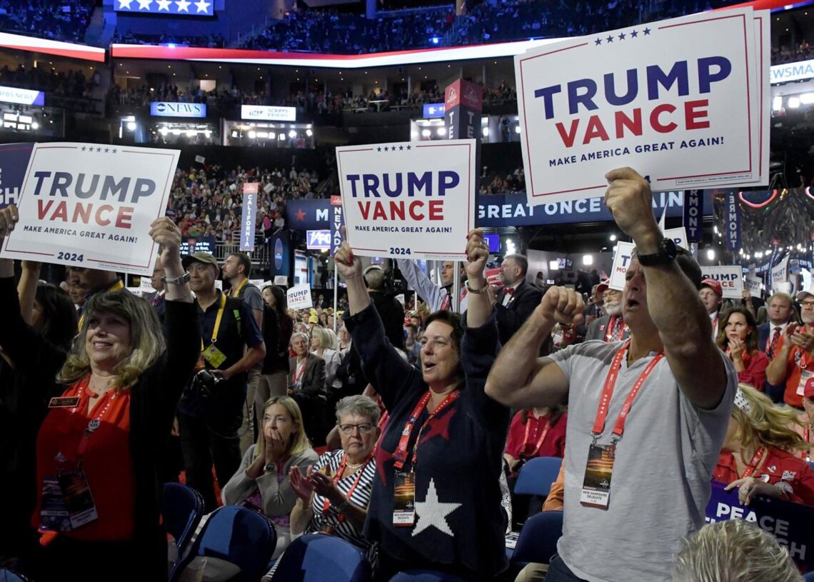 Archivo - Convención Nacional Republicana organizada en Wisconsin antes de las elecciones presidenciales de 2024Mark Hertzberg/ZUMA Press Wire/d / DPA - Archivo