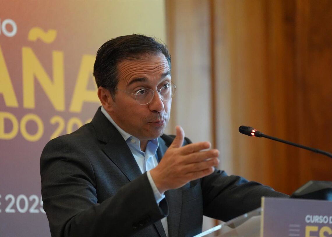 Archivo - El ministro de Asuntos Exteriores, Unión Europea y Cooperación, José Manuel Albares.Juanma Serrano - Europa Press - Archivo