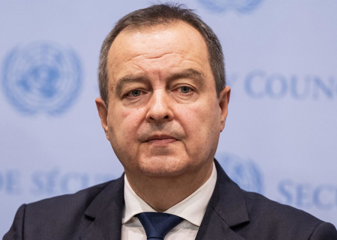 Archivo - Ivica Dacic, ministro del Interior de Serbia.Europa Press/Contacto/Lev Radin - Archivo