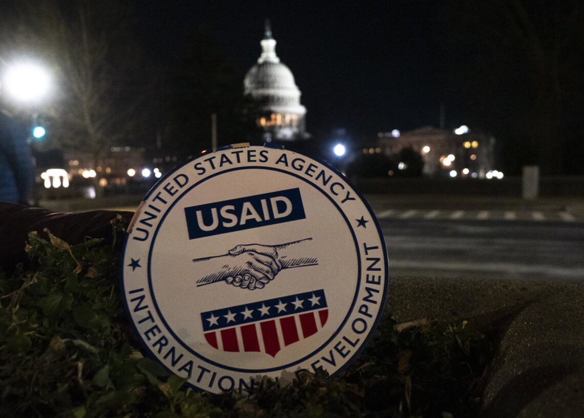 Archivo - Imagen de una "vigilia" por la disolución de la agencia federal de ayuda internacional de EEUU, la USAID Europa Press/Contacto/Sue Dorfman - Archivo