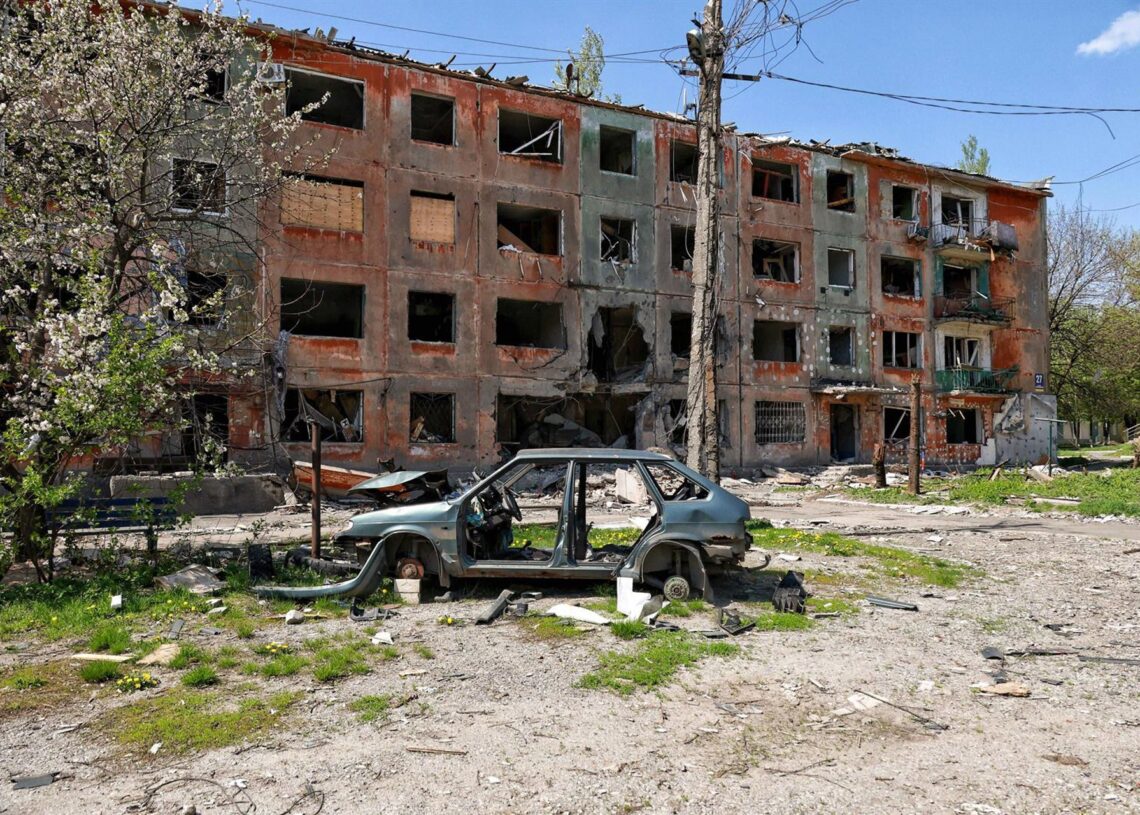 Archivo - Imagen de archivo de un bombardeo ruso en PekrovskEuropa Press/Contacto/Nina Liashonok - Archivo