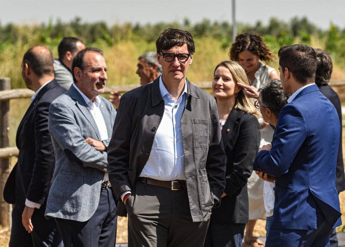 El presidente de la Generalitat, Salvador IllaAlberto Paredes - Europa Press