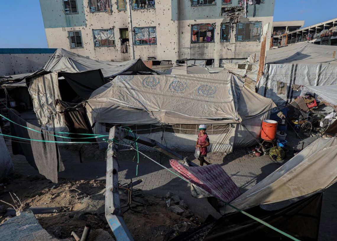 Imagen de archivo de la ciudad de Gaza bajo la ofensiva de Israel Europa Press/Contacto/Omar Ashtawy