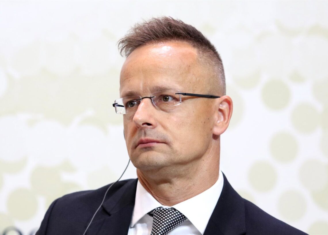 Archivo - El ministro de Asuntos Exteriores húngaro, Péter Szijjártó (archivo)Europa Press/Contacto/Maksim Konstantinov