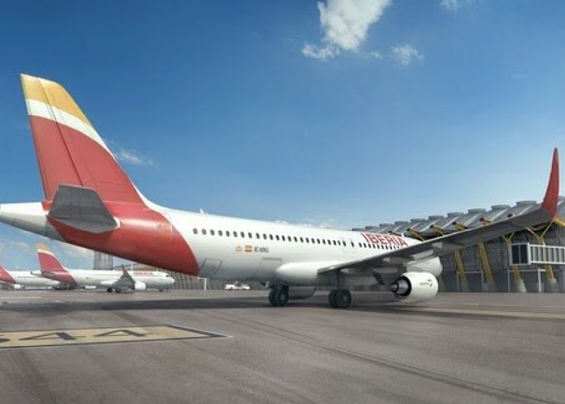 Avión de IberiaIBERIA