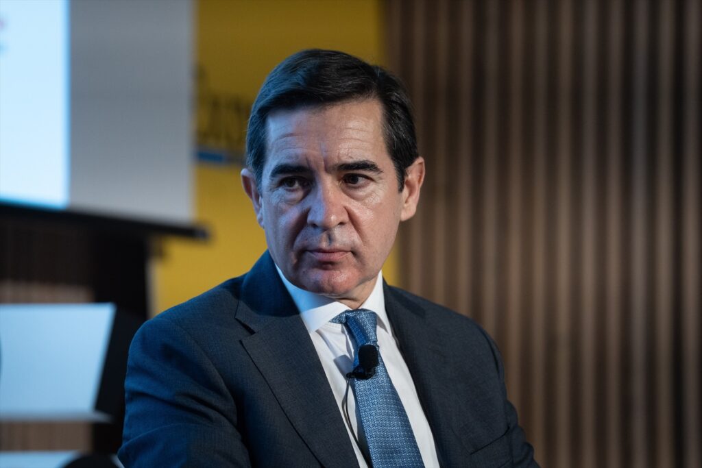 El presidente de BBVA, Carlos Torres. David Zorrakino / Europa Press.