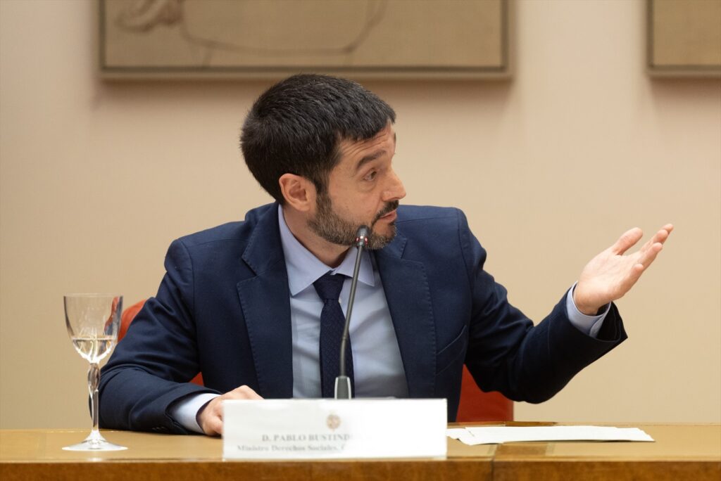 Imagen de archivo del ministro de Derechos Sociales, Consumo y Agenda 2030, Pablo Bustinduy | Eduardo Parra (Europa Press).