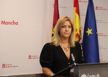 La portavoz del PSOE en las Cortes de C-LM, Ana Isabel Abengózar.PSOE