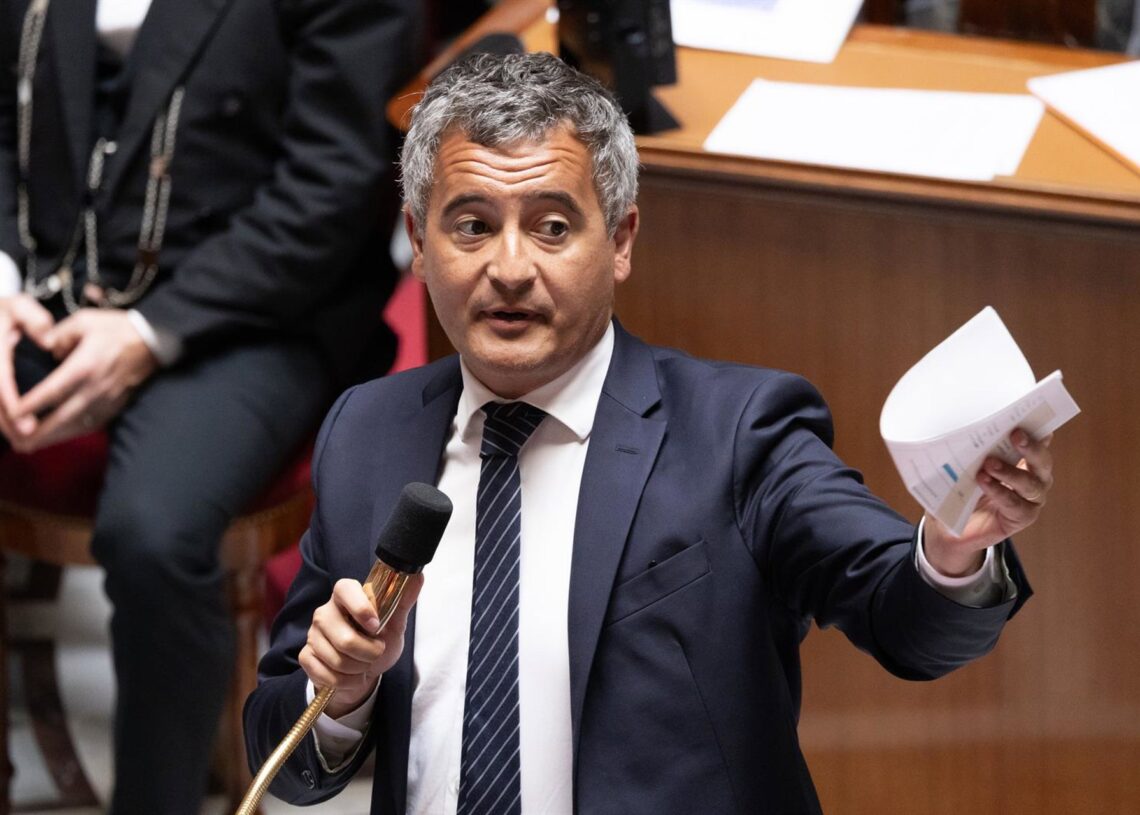 Archivo - Gérald Darmanin, ministro de JusticiaEuropa Press/Contacto/Alexis Sciard - Archivo