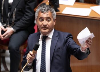 Archivo - Gérald Darmanin, ministro de JusticiaEuropa Press/Contacto/Alexis Sciard - Archivo