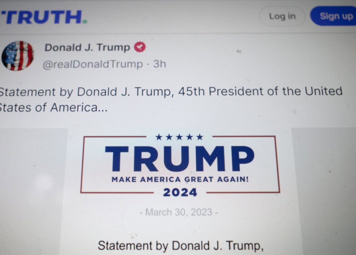 Archivo - Perfil de Donald Trump en Truth SocialEuropa Press/Contacto/Taidgh Barron - Archivo