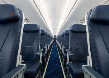 Archivo - Nueva cabina del Embraer 190 de Air France.AIR FRANCE. - Archivo