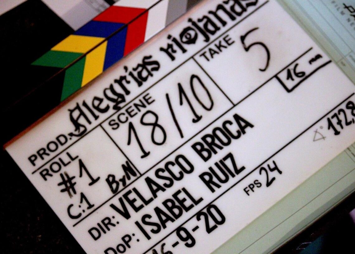 Archivo - Imagen de una claqueta.GOBIERNO DE LA RIOJA - Archivo