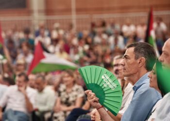 El secretario general del PSOE y presidente del Gobierno, Pedro Sánchez participa en un acto público del PSOE en Málaga, a 14 de septiembre de 2025.Álex Zea - Europa Press