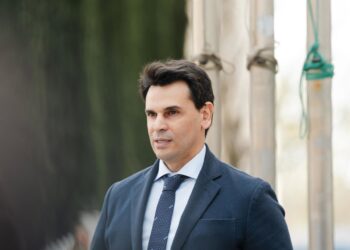 Archivo - La pareja de la presidenta de la Comunidad de Madrid, Alberto González Amador, sale de los Juzgados de Plaza de Castilla tras declarar.Mateo Lanzuela - Europa Press - Archivo