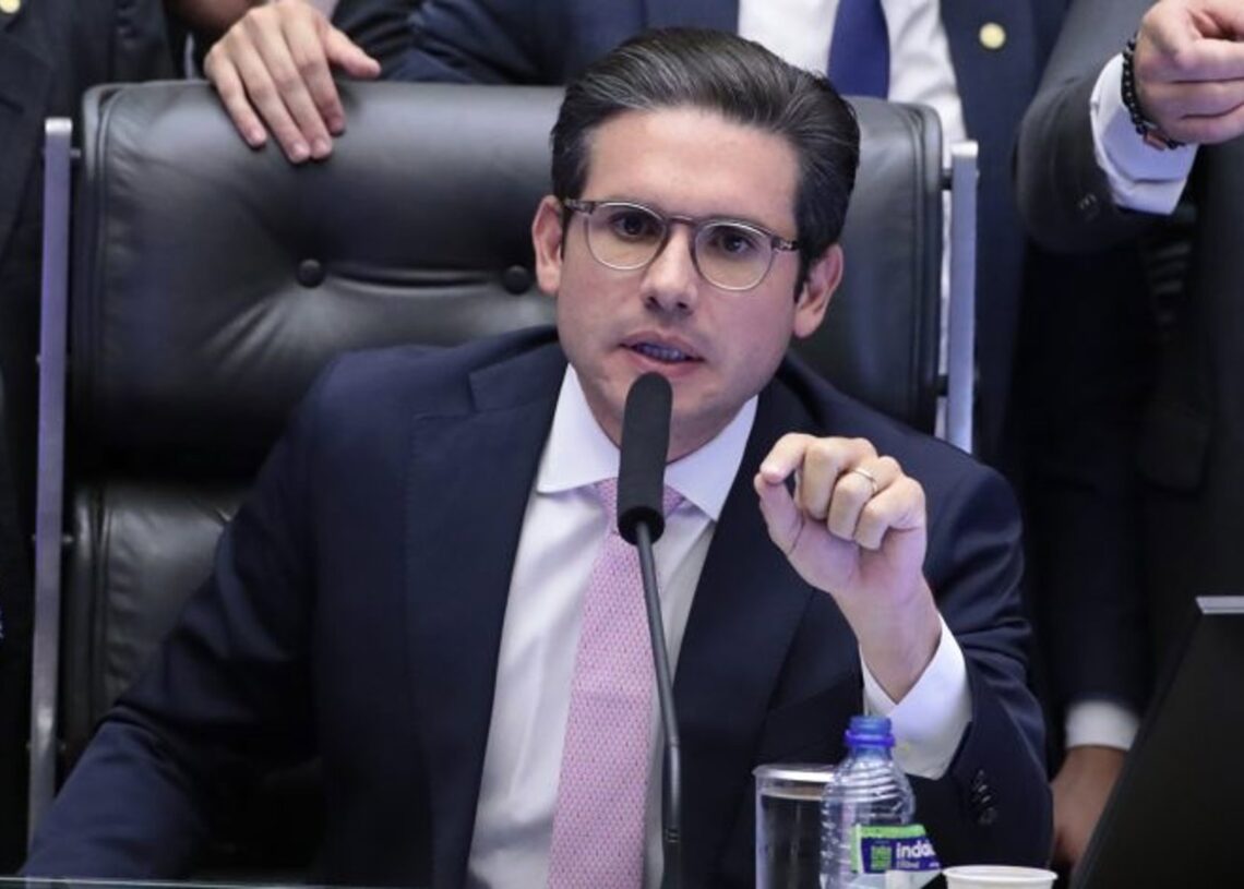 Archivo - El presidente de la Cámara de Diputados de Brasil, Hugo MottaBRUNO SPADA/CÂMARA DOS DEPUTADOS - Archivo