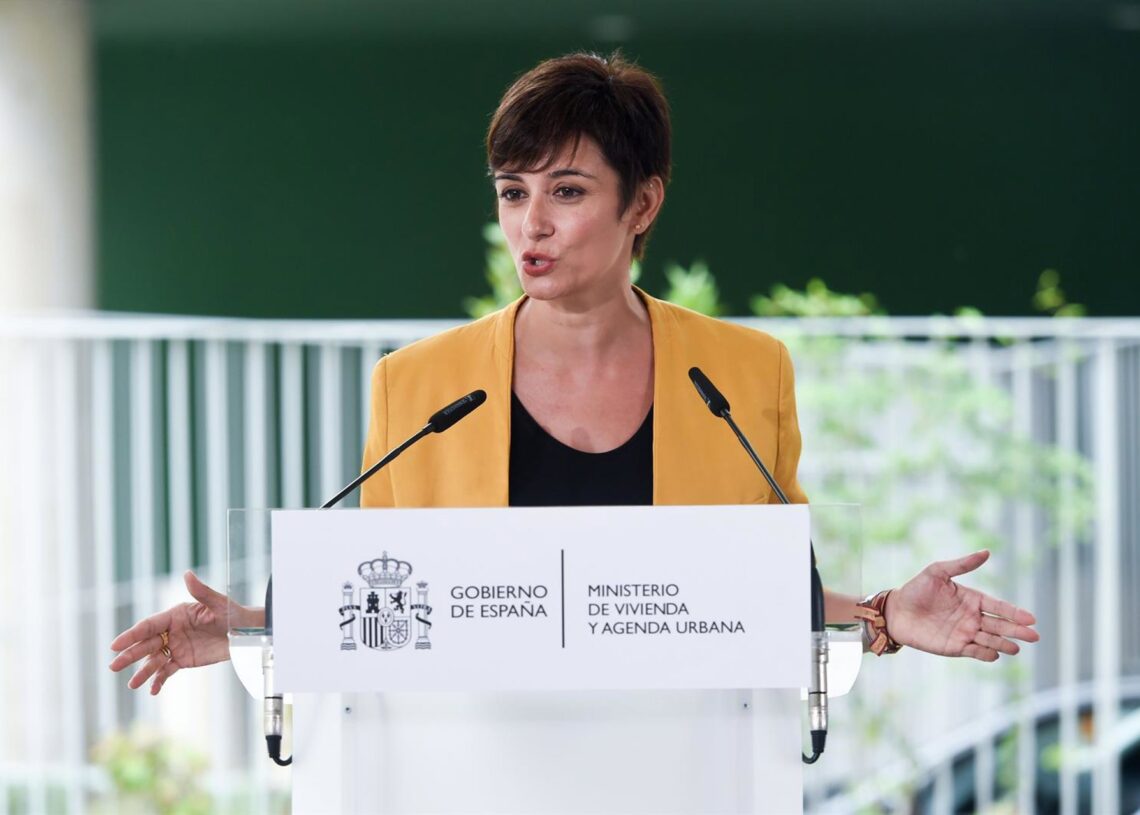 Archivo - La ministra de Vivienda y Agenda Urbana, Isabel Rodríguez. Gustavo Valiente - Europa Press - Archivo