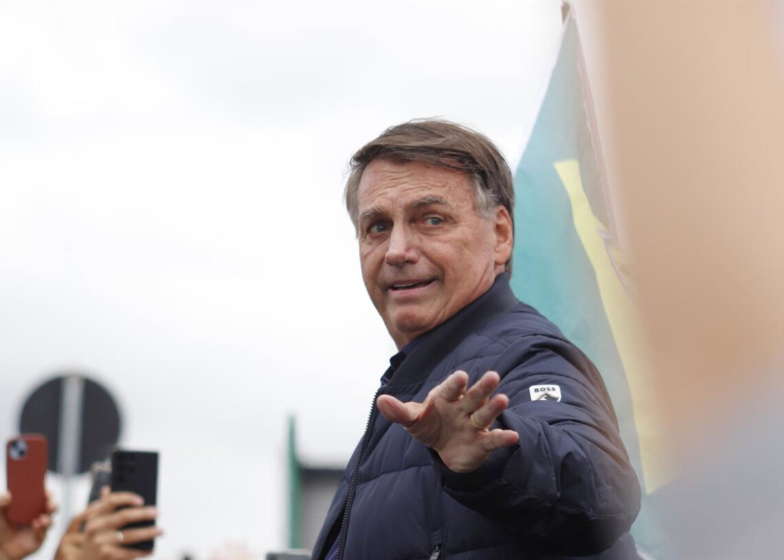 Jair Bolsonaro, expresidente de Brasil.Europa Press/Contacto/Rafael Dalbosco