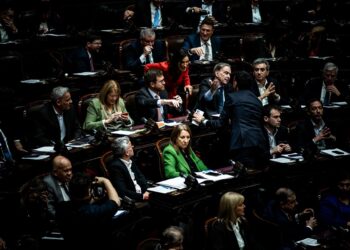 La Cámara de los Diputados argentina en la sesión plenaria en la que se han aprobado las leyes de financiamiento a las universidades y al hospital pediátrico GarrahanEuropa Press/Contacto/Daniella Fernandez Realin