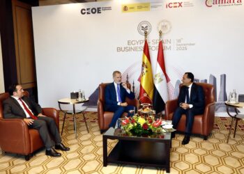 El Rey Felipe VI en el foro empresarial España-Egipto durante su visita de EstadoCASA S. M. EL REY