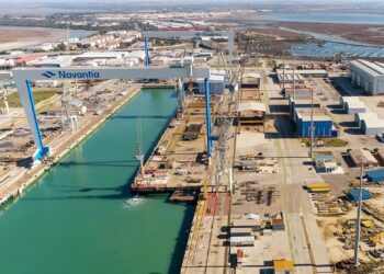 Archivo - Astilleros de Navantia en Puerto Real (Cádiz).NAVANTIA - Archivo