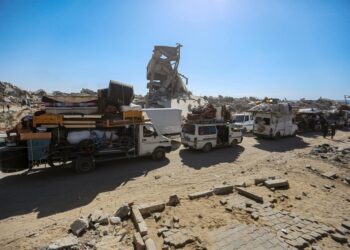 Palestinos desplazados a causa de la ofensiva de Israel contra la ciudad de Gaza para intentar tomar el control de la localidad, en el norte de la Franja (archivo)Europa Press/Contacto/Omar Ashtawy