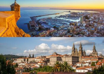 Vueling pone a la venta vuelos para la ruta entre Alicante y Santiago de Compostela entre diciembre y eneroVUELING