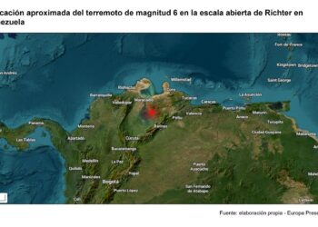 Terremoto de magnitud 6 en la escala abierta de Richter en VenezuelaEUROPA PRESS