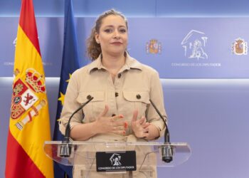 La portavoz del PP en el Congreso, Ester Muñoz, durante una rueda de prensa posterior a la Junta de Portavoces, enel Congreso de los Diputados, a 16 de septiembre de 2025, en Madrid (España).Eduardo Parra - Europa Press