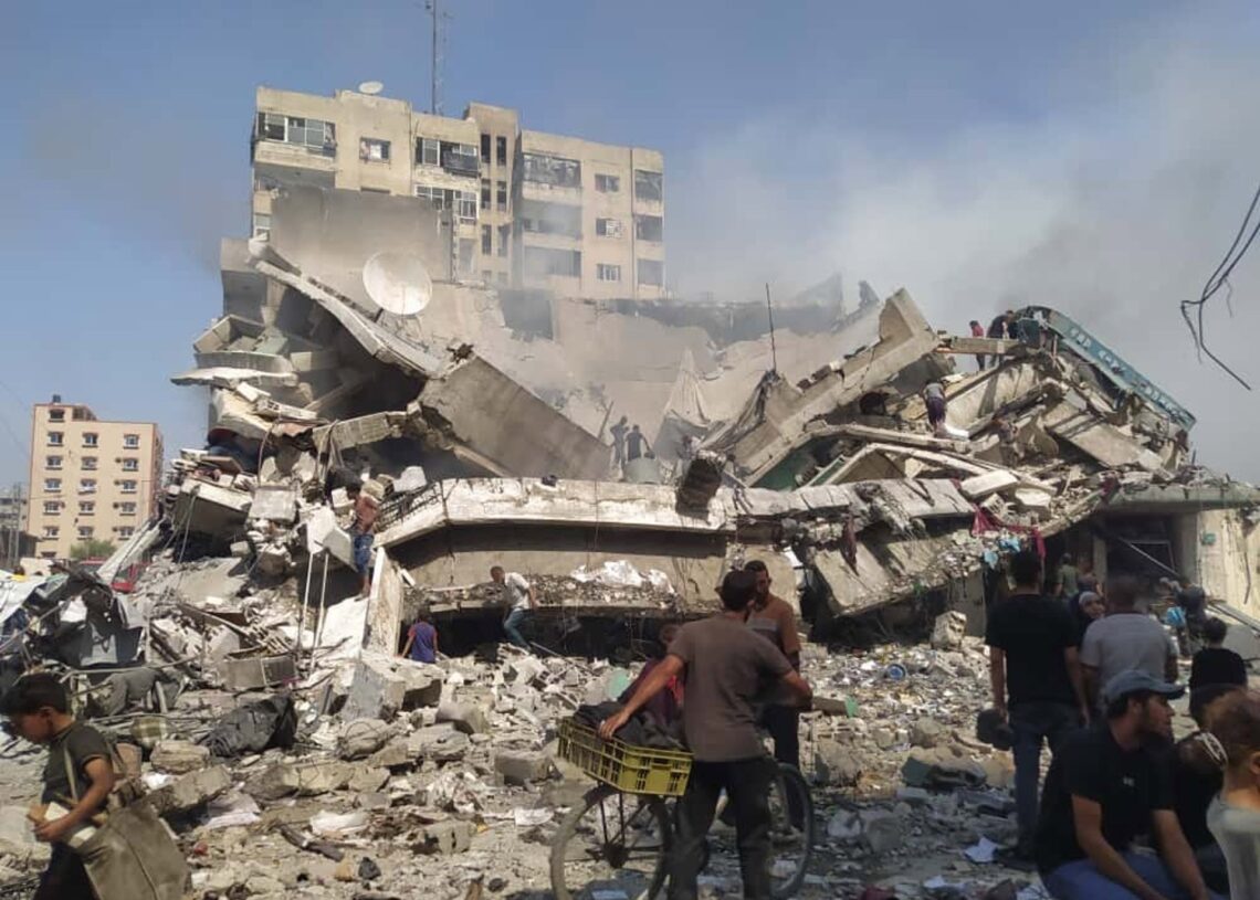 Edificios destruidos por los bombardeos del Ejército de Israel contra la ciudad de Gaza, en el norte de la Franja de Gaza (archivo)Europa Press/Contacto/Hashem Zimmo