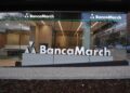 Archivo - Sede y logo de Banca March.BANCA MARCH - Archivo