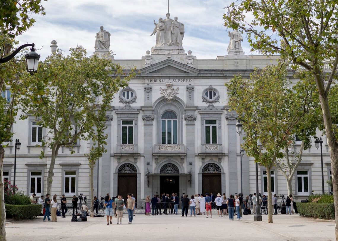 Palacio de Justicia, sede del Tribunal Supremo.Alberto Ortega - Europa Press