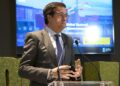 El ministro para la Transformación Digital y de la Función Pública, Óscar López, presenta la IX Cumbre Global de la Alianza Abierta, En el Palacio Europa, a 25 de septiembre de 2025, en Vitoria-Gasteiz, ÁlavaCarlos González - Europa Press